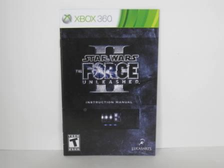 Star Wars The Force Unleashed II - Xbox 360 Manual